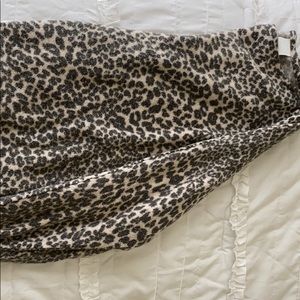 Cheetah print long sleeve shirt